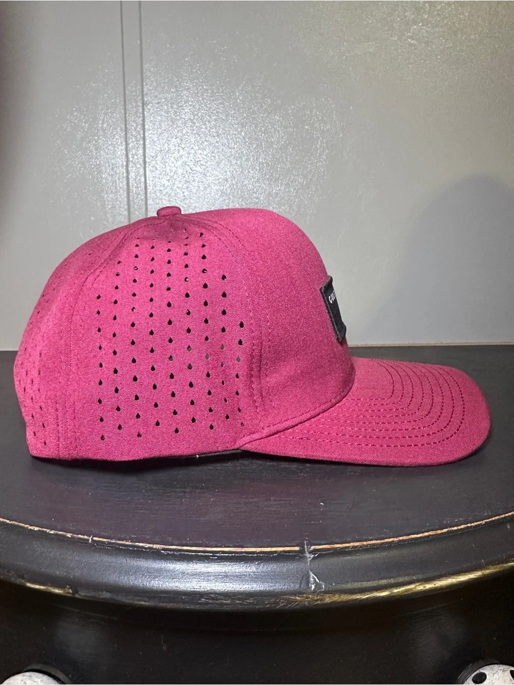 Salt Creek Maroon Five-Panel Cap Men’s Gulf Shores Hat Snapback